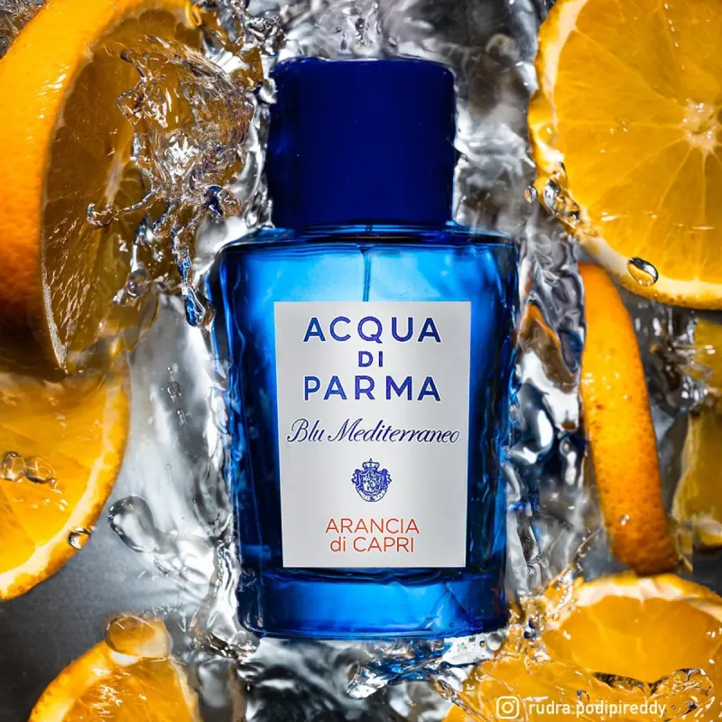Acqua Di Parma Blu Mediterraneo Arancia Di Capri Eau De Toilette 150ml – Perfume Cítrico Aromático Acqua Di Parma Blu Mediterraneo Arancia Di Capri Eau De Toilette 150ml – Perfume Cítrico Aromático