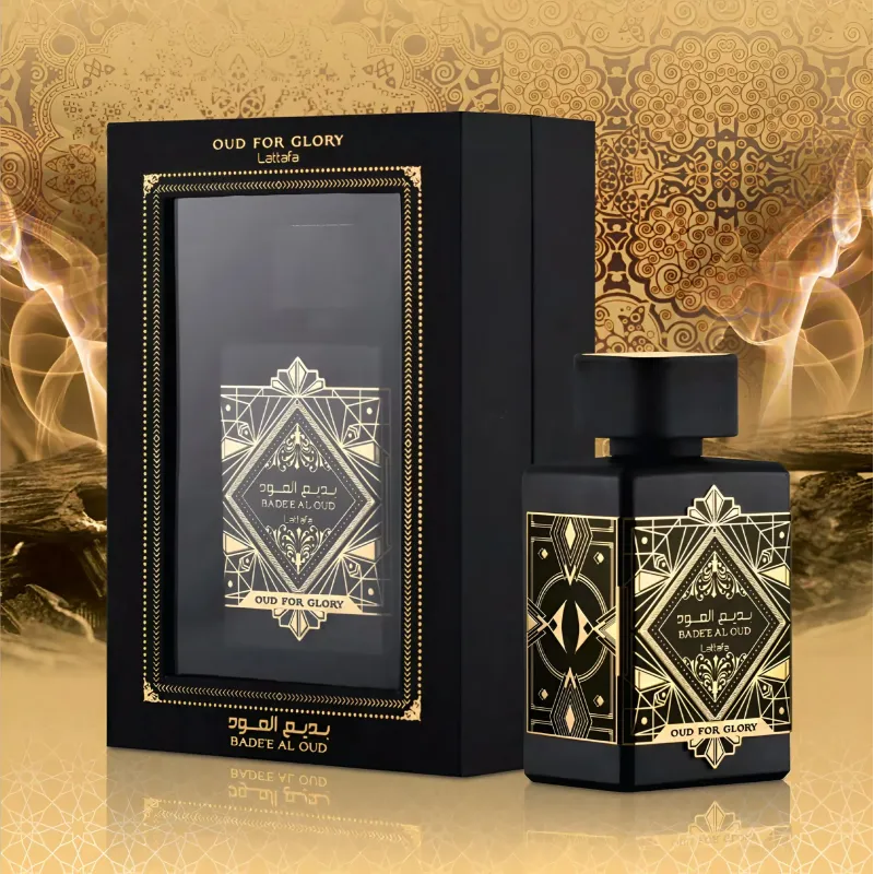Lattafa Oud For Glory Eau De Parfum 100ml – Perfume Ámbar Amaderado Lattafa Oud For Glory Eau De Parfum 100ml – Perfume Ámbar Amaderado