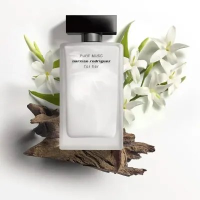 Narciso Rodriguez Pure Musc For Her Eau De Parfum 100ml  – Perfume Almizcle Floral Amaderado