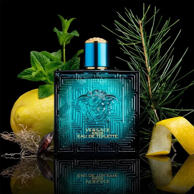Versace Eros Eau De Toilette 100ml – Perfume Aromático Fougère Versace Eros Eau De Toilette 100ml – Perfume Aromático Fougère