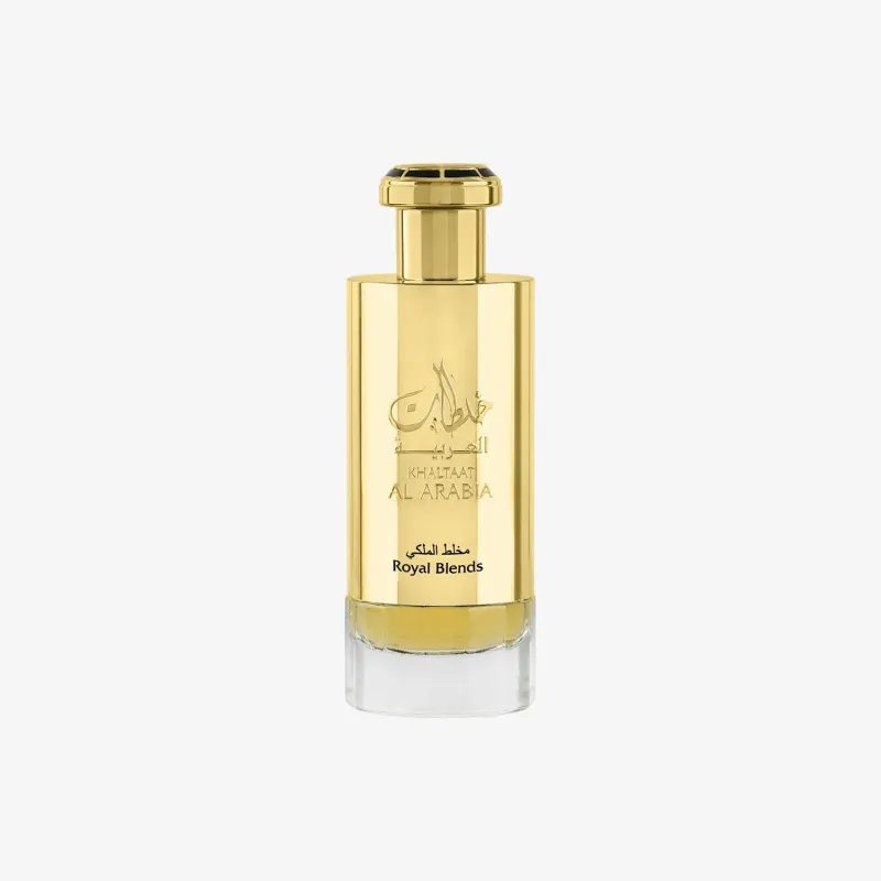 Lattafa Khaltaat Al Arabia Royal Blends Eau De Parfum 100ml – Perfume Oriental Especiado Lattafa Khaltaat Al Arabia Royal Blends Eau De Parfum 100ml – Perfume Oriental Especiado