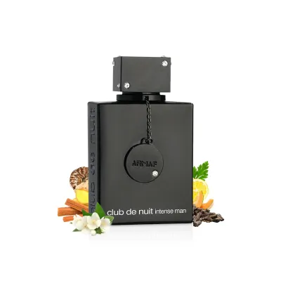 Armaf Club De Nuit Intense Man Edt Eau De Toilette 105ml  – Perfume Cítrico Afrutados Cuero