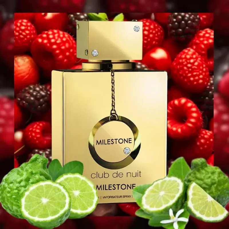 Armaf Club De Nuit Milestone Eau De Parfum 105ml – Perfume Almizcle Amaderado Floral