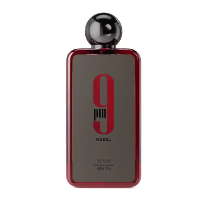 Afnan 9 Pm Rebel Eau De Parfum 100ml – Perfume Aromático Frutal Afnan 9 Pm Rebel Eau De Parfum 100ml – Perfume Aromático Frutal