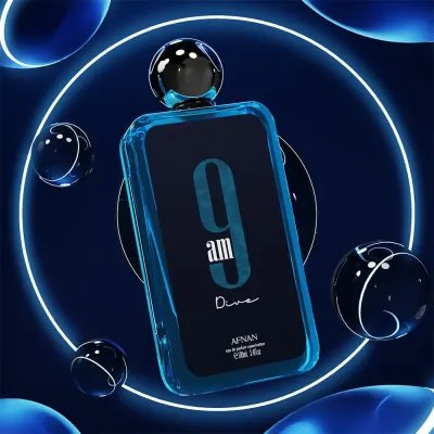 Afnan 9am Dive Eau De Parfum 100ml  – Perfume Aromático Acuático