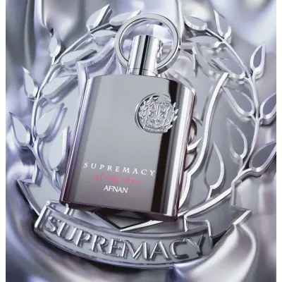 Afnan Supremacy Silver Eau De Parfum 100ml – Perfume Almizcle Amaderado Floral