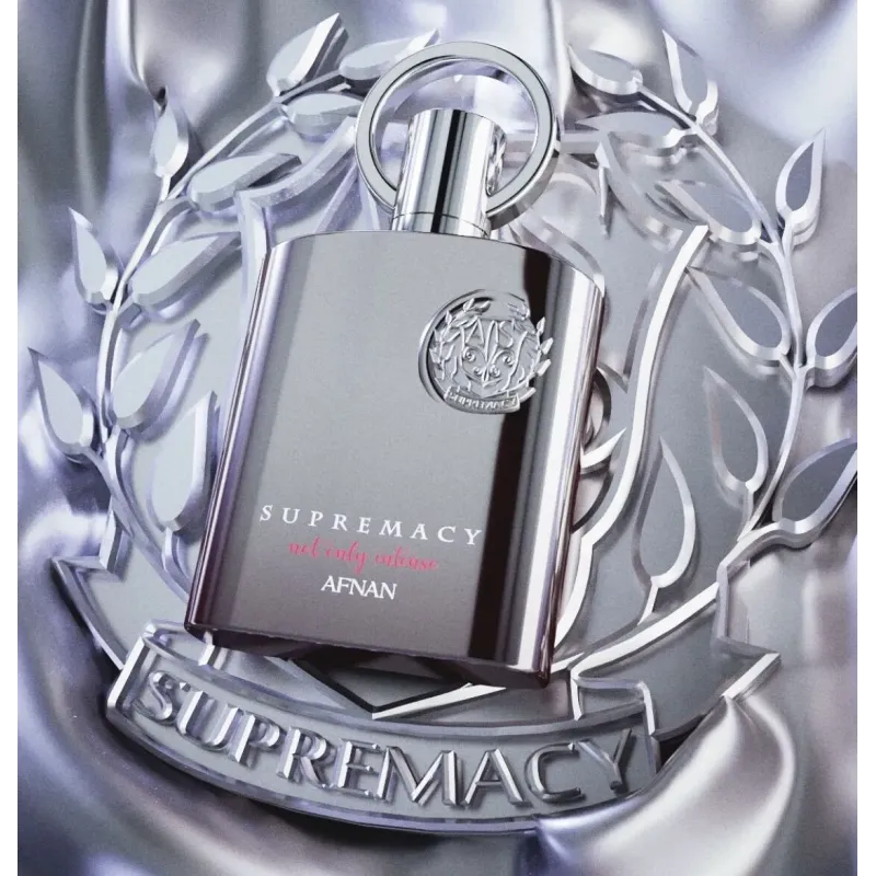 Afnan Supremacy Silver Eau De Parfum 100ml – Perfume Almizcle Amaderado Floral