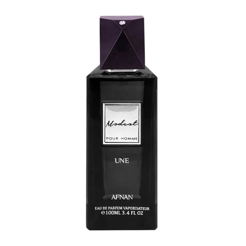 Afnan Modest Une Pour Homme Eau De Parfum 100ml – Perfume Fresco Especiado Cítrico Aromático