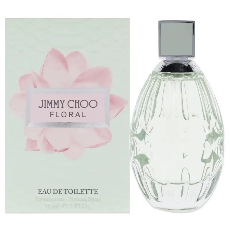 Jimmy Choo Jimmy Choo Floral Eau De Toilette 90ml  – Perfume Floral Frutal