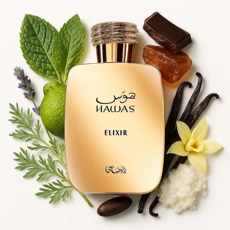 Rasasi Hawas Elixir Eau De Parfum 100ml – Perfume Amaderado Especiado Rasasi Hawas Elixir Eau De Parfum 100ml – Perfume Amaderado Especiado