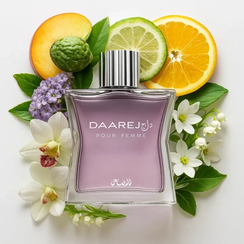 Rasasi Daarej Pour Femme Eau De Parfum 100ml – Perfume Floral Frutal Gourmand Rasasi Daarej Pour Femme Eau De Parfum 100ml – Perfume Floral Frutal Gourmand