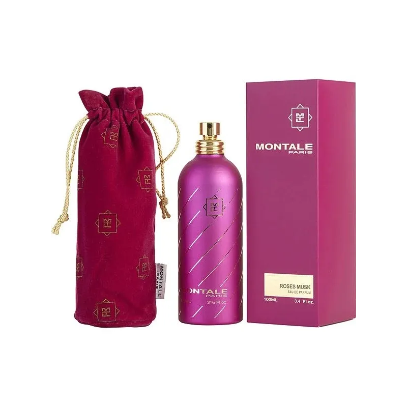 Montale Roses Musk 100ml – Perfume Almizcle Floral Amaderado