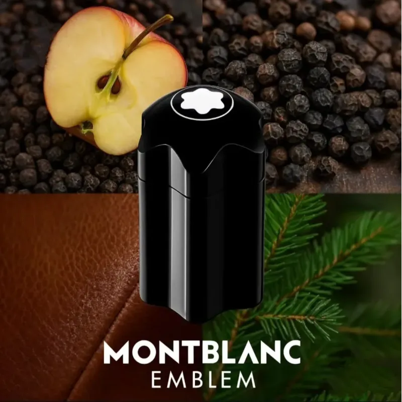 Montblanc Emblem Eau De Toilette 100ml  – Perfume Aromático Especiado