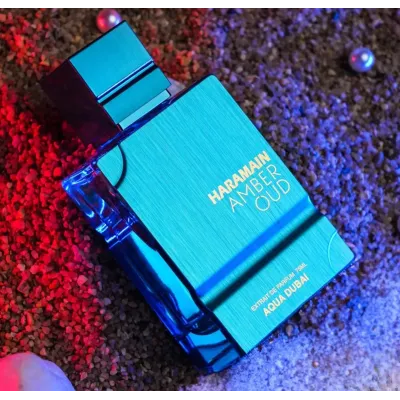 Al Haramain Amber Oud Aqua Dubai Eau De Parfum 100ml – Perfume Aromático Frutal