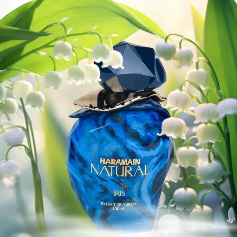Al Haramain Natural Iris Extracto De Perfume 100ml  – Perfume Cítrico Aromático