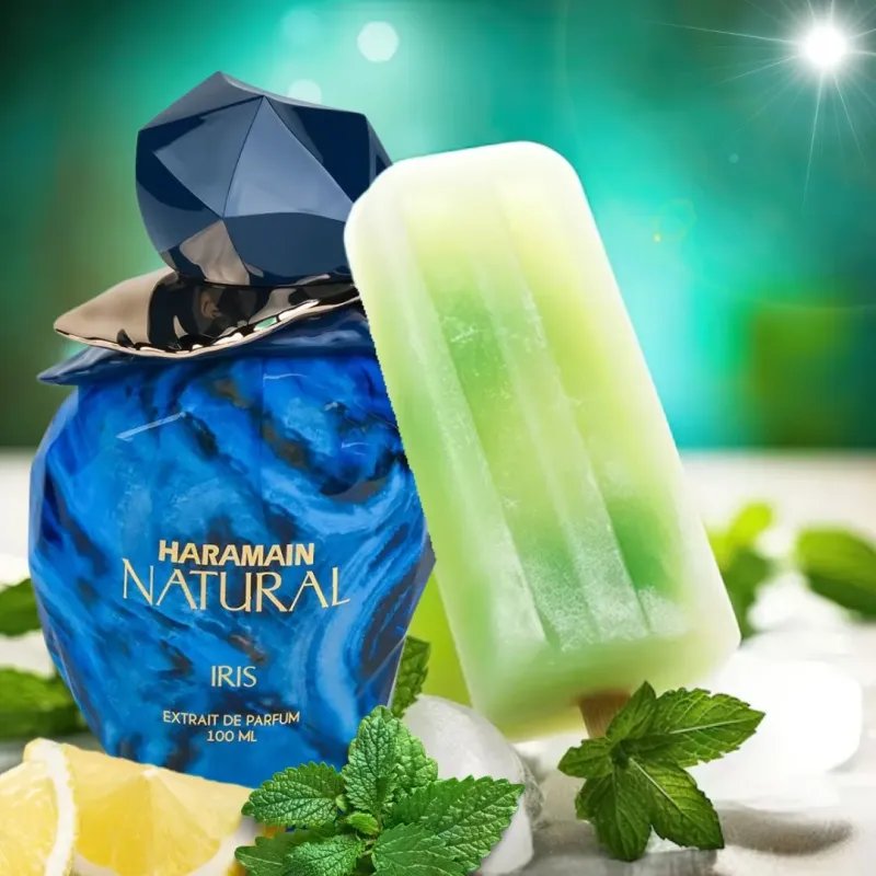 Al Haramain Natural Iris Extracto De Perfume 100ml  – Perfume Cítrico Aromático
