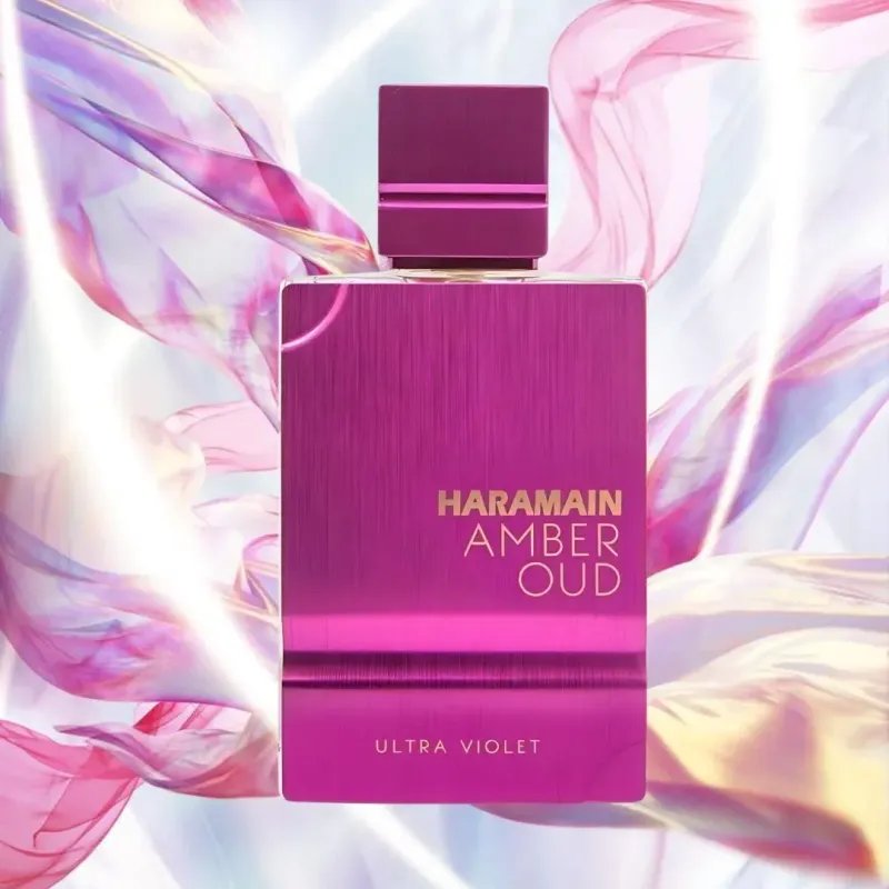 Al Haramain Amber Oud Ultra Violet Eau De Parfum 120ml – Perfume Almizcle Floral Amaderado
