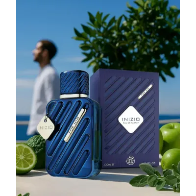 Fragrance World Inizio For Him Eau De Parfum 100ml – Perfume Amaderado Aromático