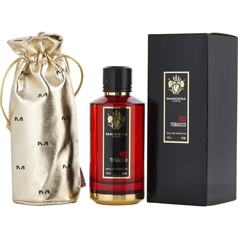 Mancera Red Tobacco Eau De Parfum 120ml – Perfume Amaderado Especiado