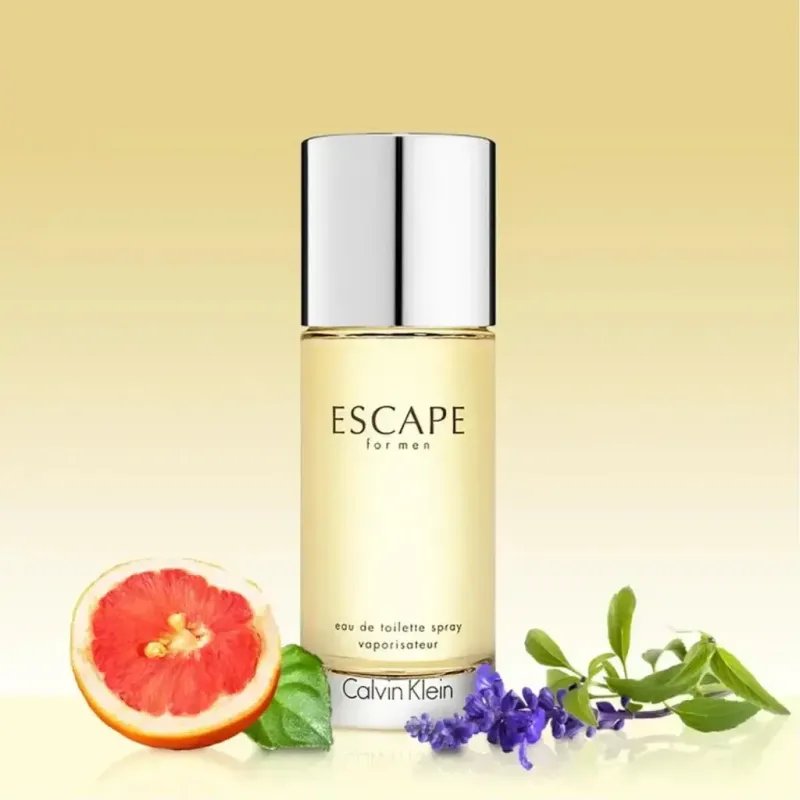 Calvin Klein Escape For Men Eau De Toilette 100ml – Perfume Aromático Verde Calvin Klein Escape For Men Eau De Toilette 100ml – Perfume Aromático Verde