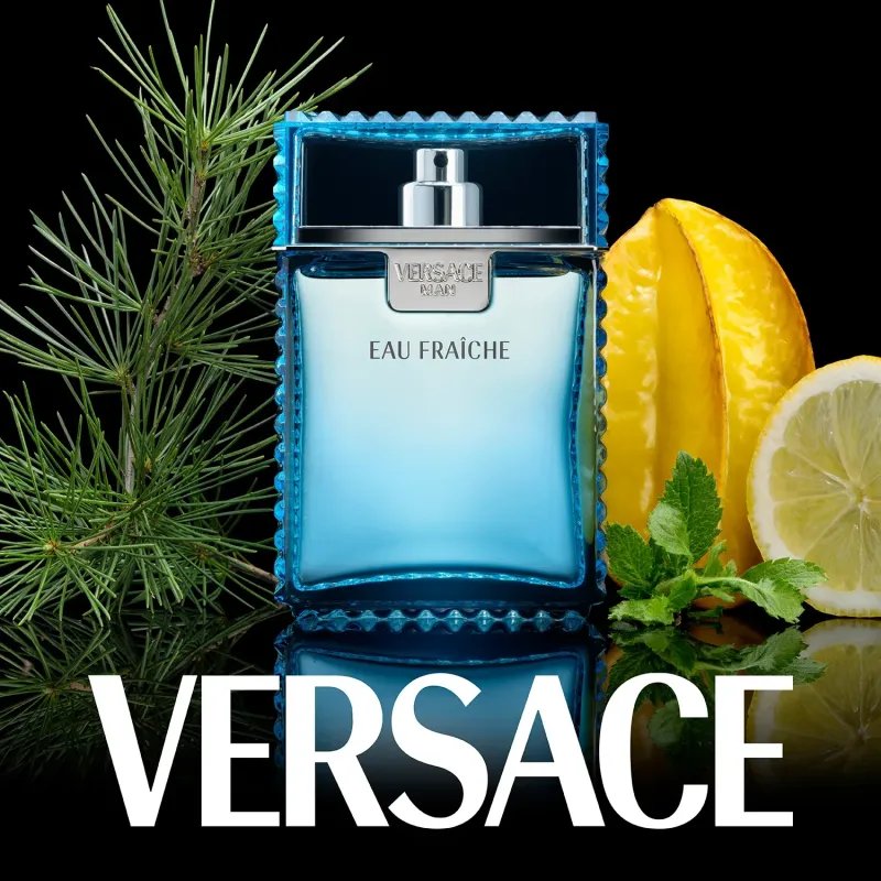 Versace Man Eau Fraiche Eau De Parfum 100ml – Perfume Amaderado Acuático Versace Man Eau Fraiche Eau De Parfum 100ml – Perfume Amaderado Acuático