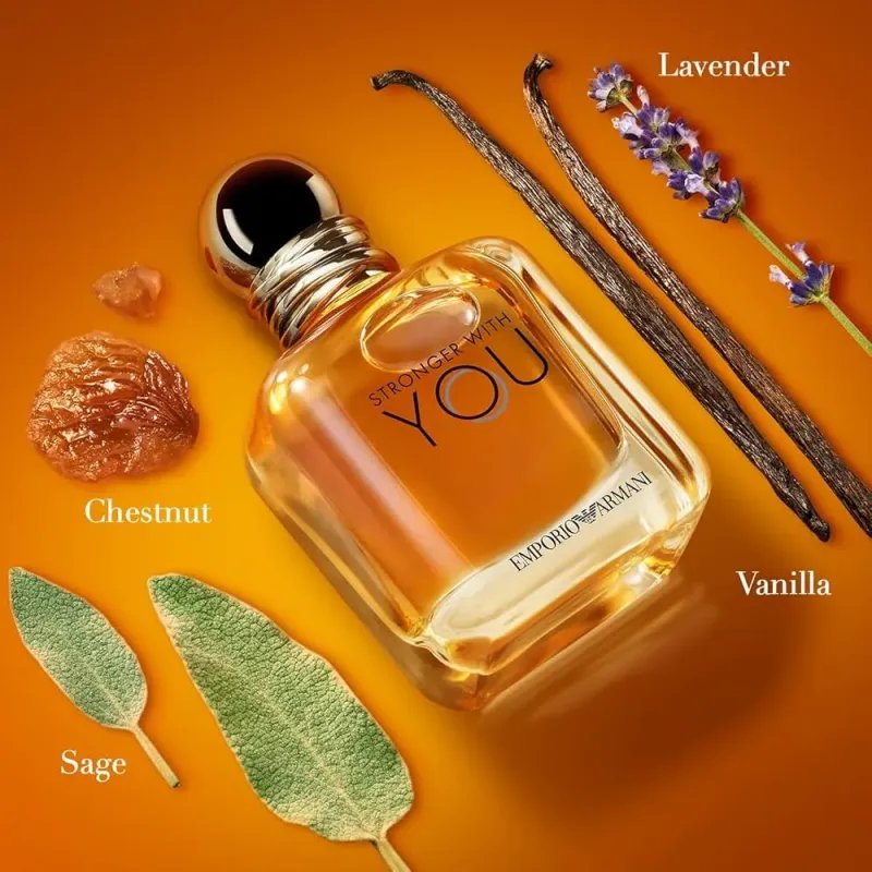 Giorgio Armani Stronger With You Parfum Parfum 100ml – Perfume Aromático Fougère Giorgio Armani Stronger With You Parfum Parfum 100ml – Perfume Aromático Fougère