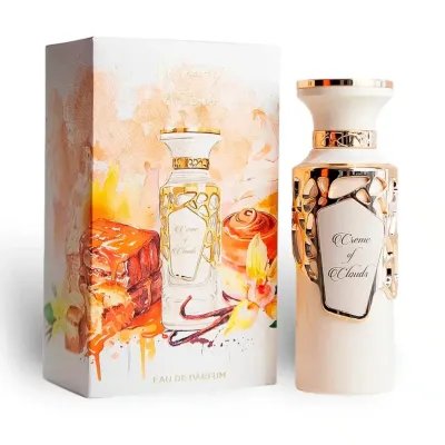 PERFUME FRAGANCE WORLD CREME OF CLOUDS Fragrance World Creme Of Clouds Eau De Parfum 100ml – Perfume Oriental Vainillo