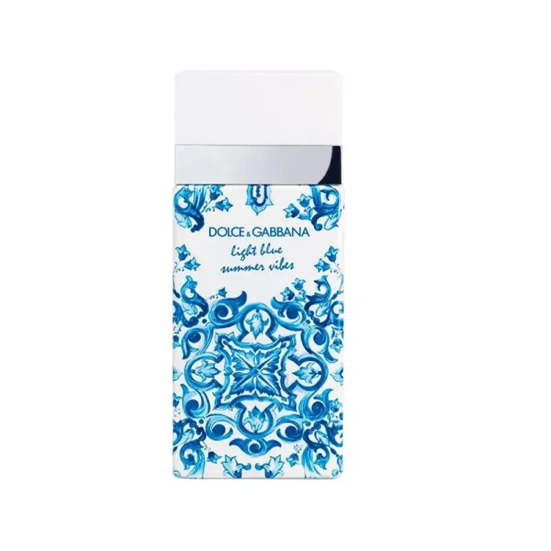 Dolce & Gabbana Light Blue Summer Vibes Eau De Toilette 100ml – Perfume Almizcle Floral Amaderado