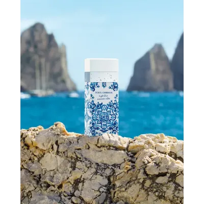 Dolce & Gabbana Light Blue Summer Vibes Eau De Toilette 100ml – Perfume Almizcle Floral Amaderado
