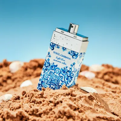 Dolce & Gabbana Light Blue Summer Vibes Eau De Toilette 100ml – Perfume Almizcle Floral Amaderado