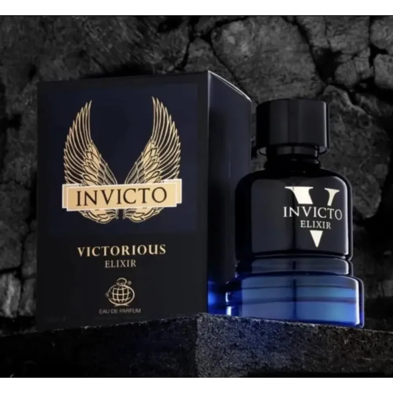 Fragance World Invicto Victorious Elixir Eau De Parfum 100ml – Perfume Aromático Fragance World Invicto Victorious Elixir Eau De Parfum 100ml – Perfume Aromático