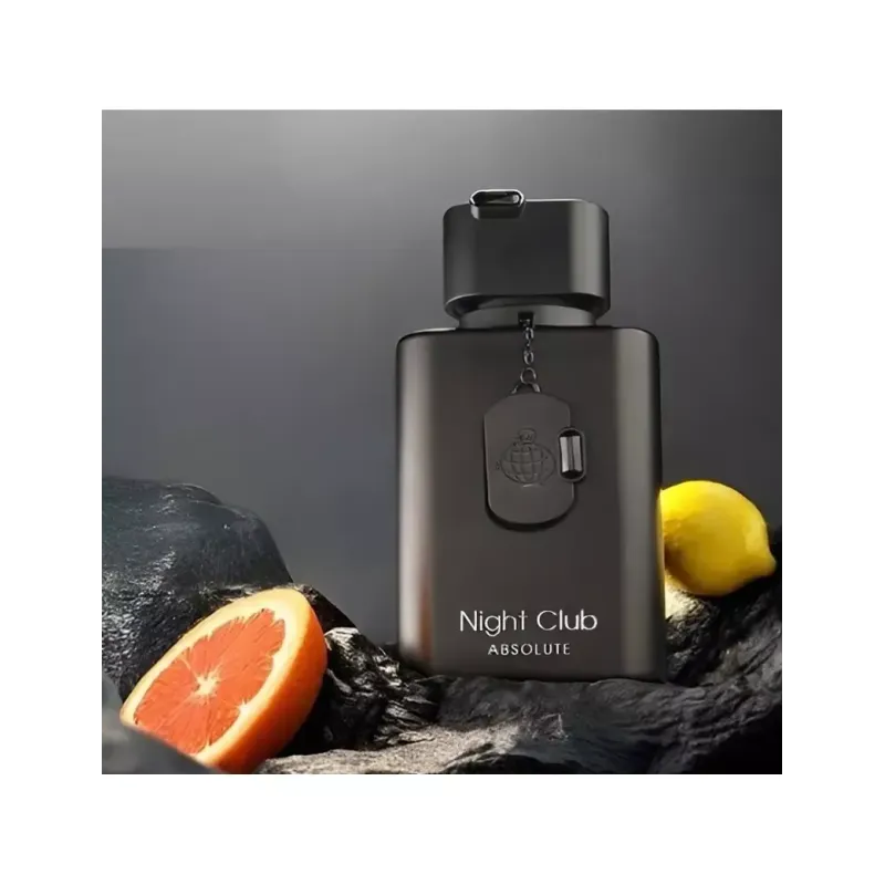 Fragance World Night Club Absolute Eau De Parfum 100ml – Perfume Amaderado Aromático