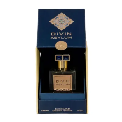 Fragance World Divin Asylum Eau De Parfum 100ml – Perfume Cítrico Aromático