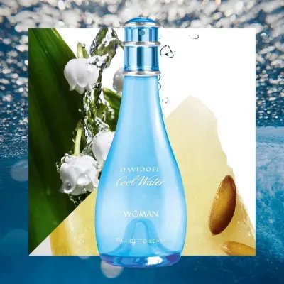 Davidoff Cool Water Woman Eau De Parfum 100ml – Perfume Floral Acuático