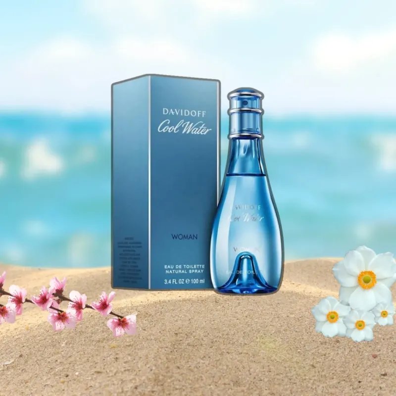 Davidoff Cool Water Woman Eau De Parfum 100ml – Perfume Floral Acuático