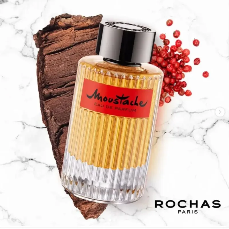 Rochas Paris Moustache Eau De Parfum 125ml – Perfume Ámbar Amaderado