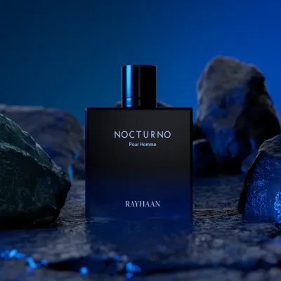 Rayhaan Nocturno Eau De Parfum 100ml – Perfume Amaderado Aromático