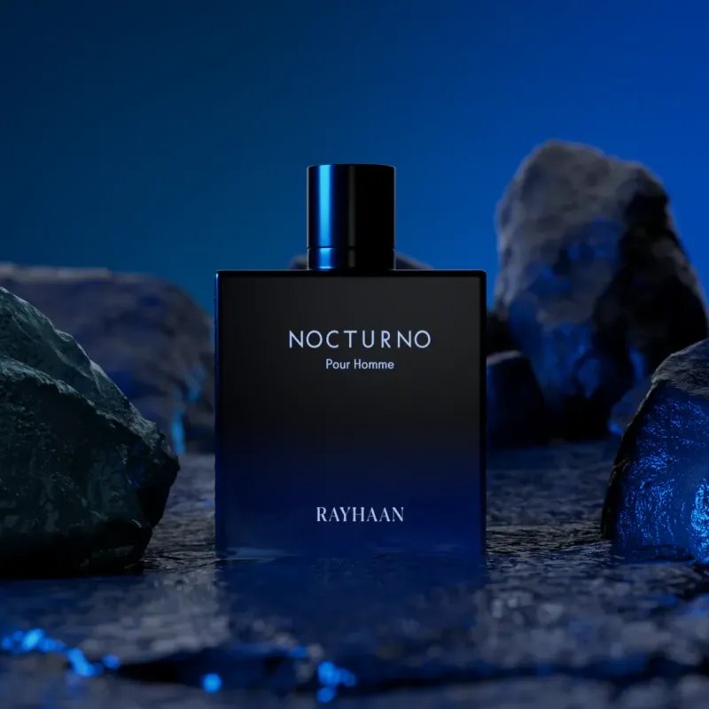Rayhaan Nocturno Eau De Parfum 100ml – Perfume Amaderado Aromático