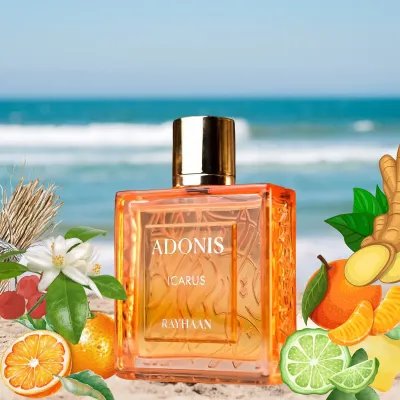 Rayhaan Adonis Icarus Eau De Parfum 100ml – Perfume Cítrico Aromático