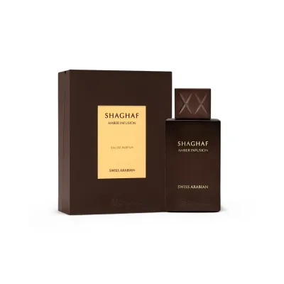 PERFUME SHAGHAF AMBER INFUSION SWISS ARABIAN