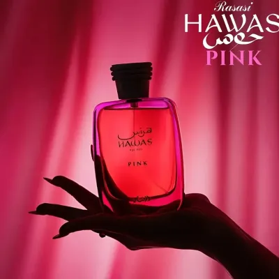 Rasasi Hawas Pink Eau De Parfum 100ml – Perfume Floral Frutal