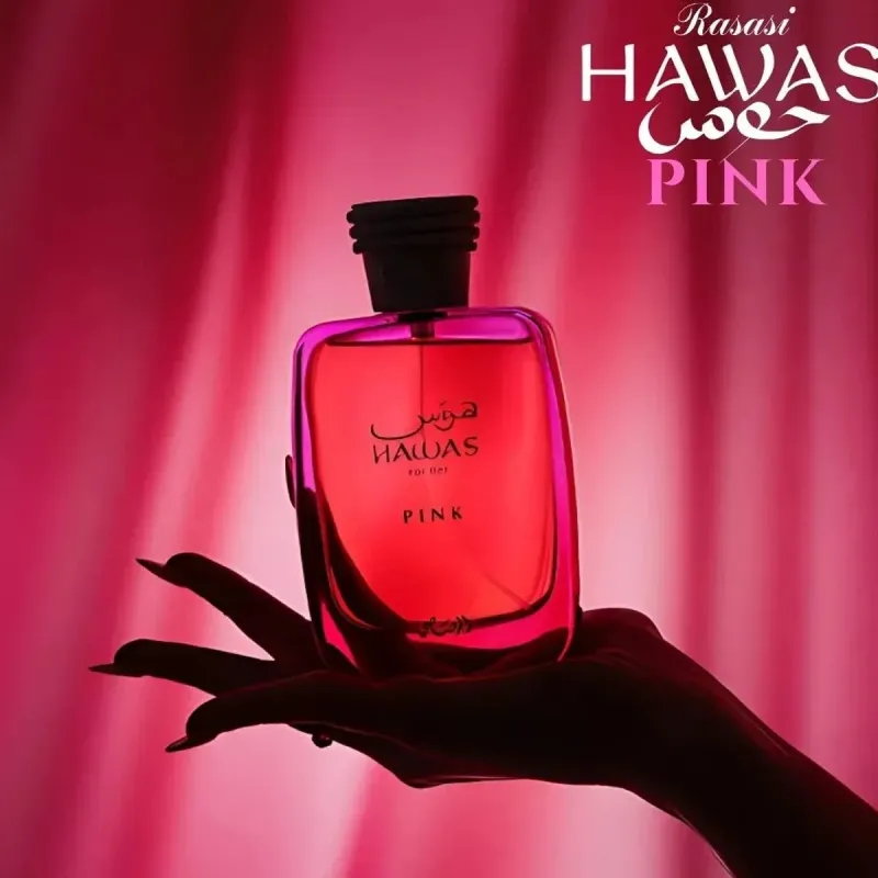 Rasasi Hawas Pink Eau De Parfum 100ml – Perfume Floral Frutal
