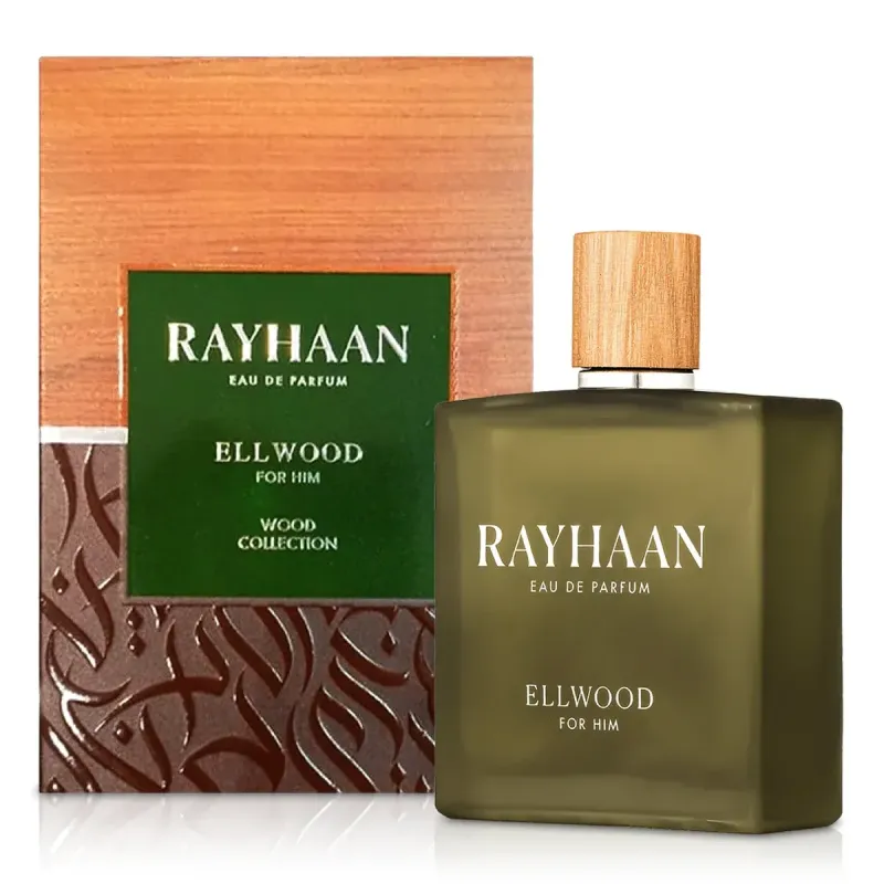 Rayhaan Ellwood Eau De Parfum 100ml – Perfume Amaderado Aromático Rayhaan Ellwood Eau De Parfum 100ml – Perfume Amaderado Aromático