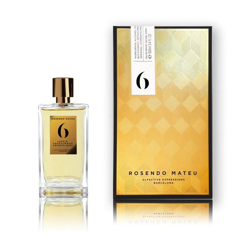 Rosendo Mateu N° 6 Eau De Parfum 100ml  – Perfume Ámbar Floral
