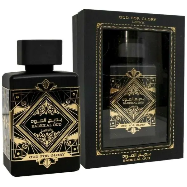 Lattafa Oud For Glory Eau De Parfum 100ml  – Perfume Ámbar Amaderado
