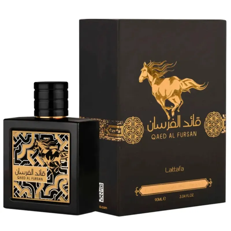 Lattafa Qaed Al Fursan Eau De Parfum 90ml – Perfume Aromático Lattafa Qaed Al Fursan Eau De Parfum 90ml – Perfume Aromático