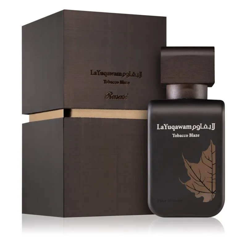 Rasasi La Yuqawam Tobacco Blaze Eau De Parfum 75ml – Perfume Ámbar Rasasi La Yuqawam Tobacco Blaze Eau De Parfum 75ml – Perfume Ámbar